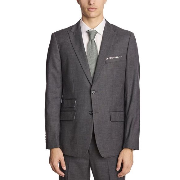 Paisley & Gray MensAshton Slim Peak Jacket Grey